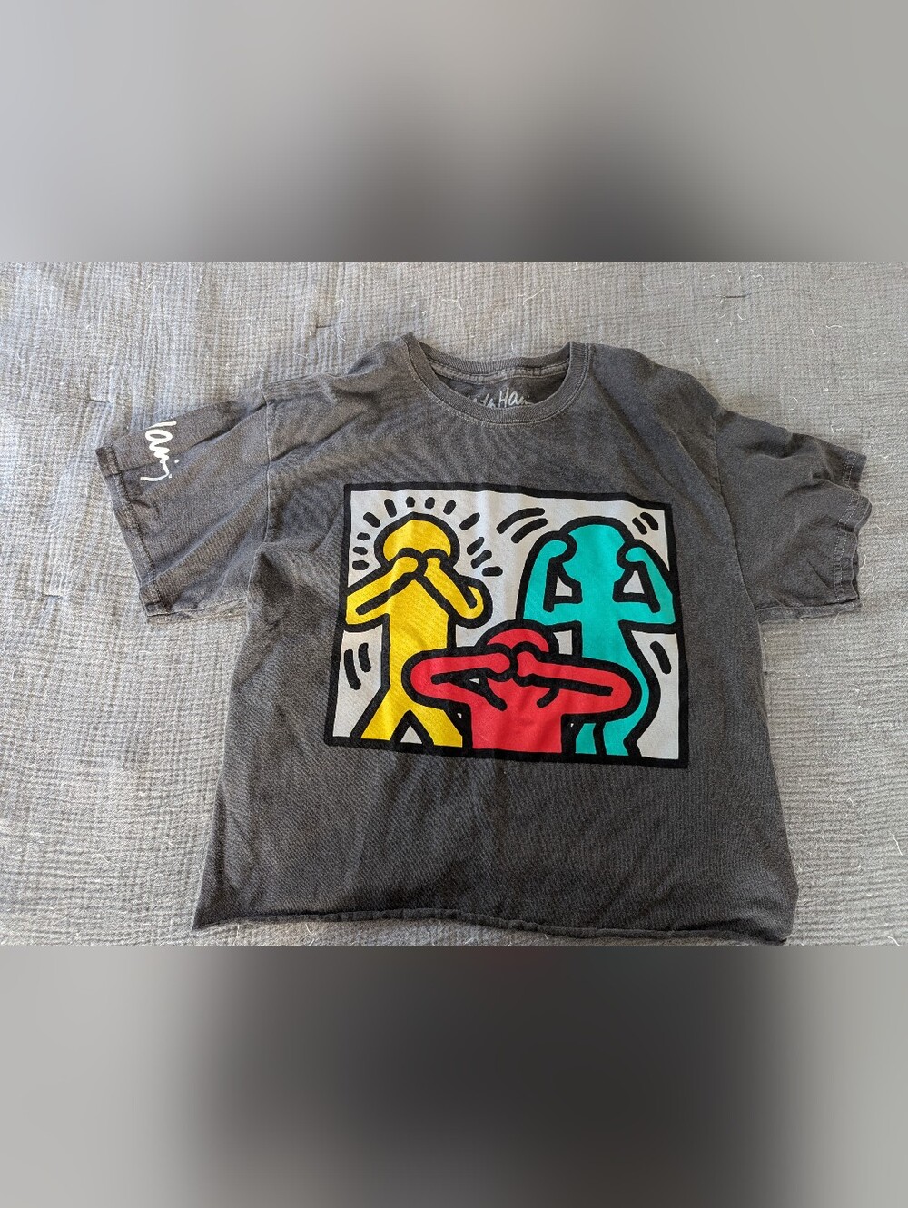 Keith Haring Crop Top